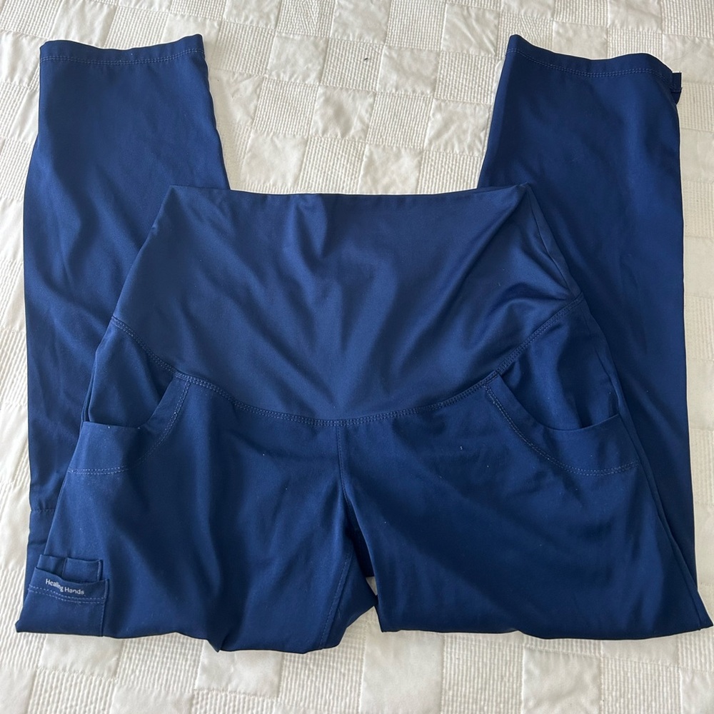 Healing Hands Maternity Cargo Scrub Pants S/P